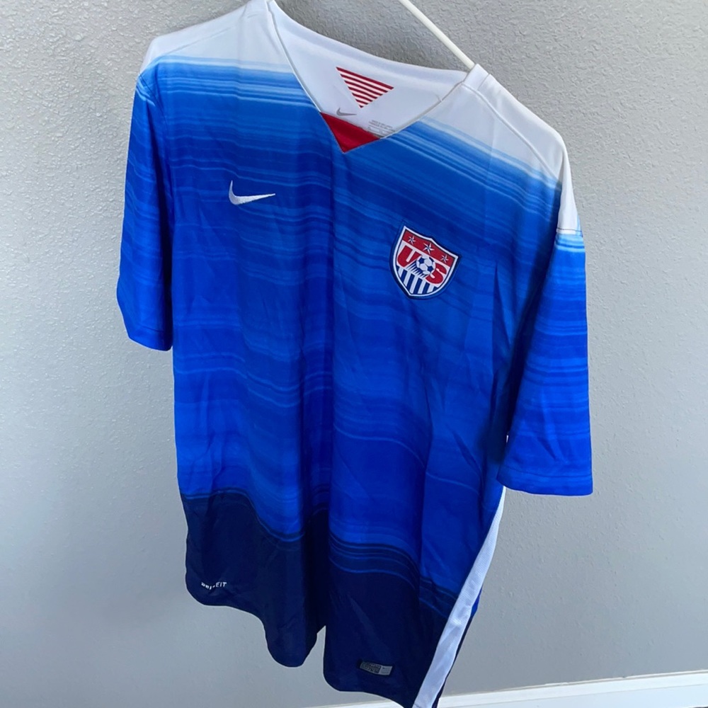 US Men’s Nike soccer jersey 2015